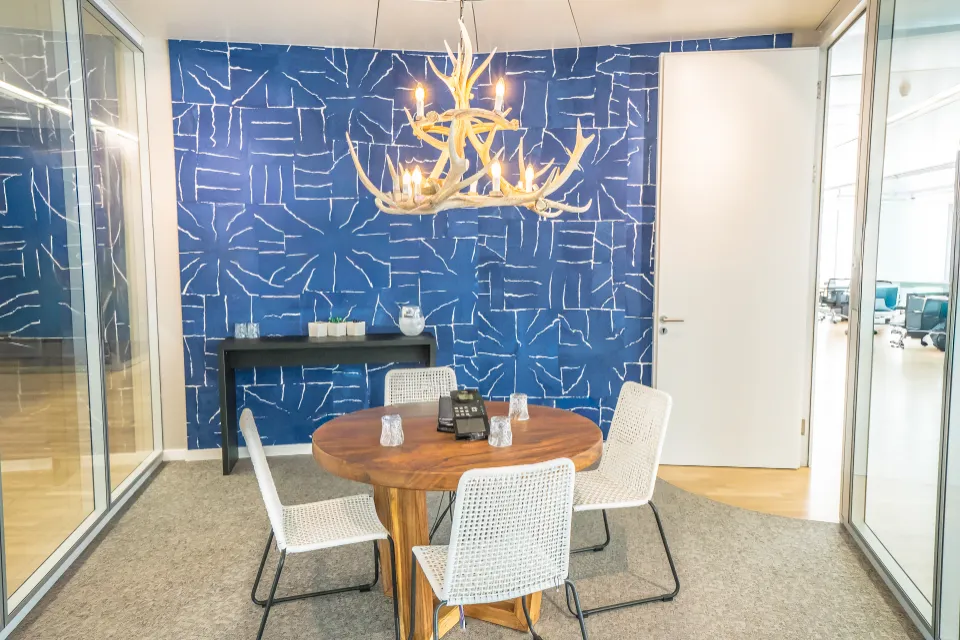 Shared lounge at Tribes Düsseldorf GAP 15